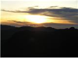 Sri Pada ali Adams peak 2243m - Sri lanka Sončni vzhod